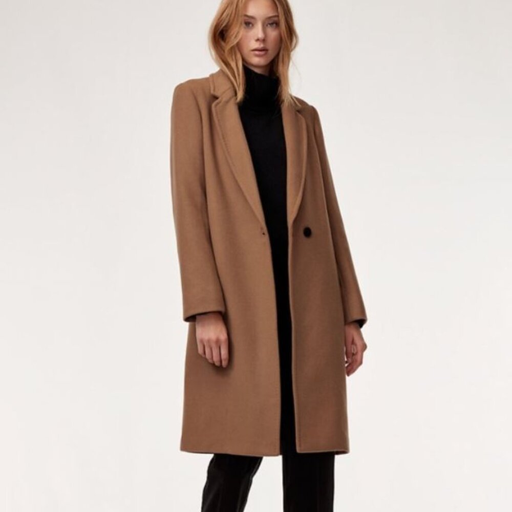 Aritizia Babaton Stedman Coat XXS Tan